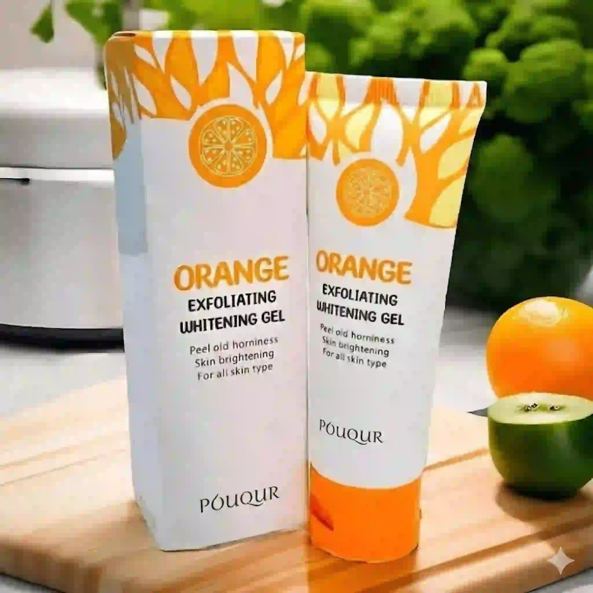 Orange Exfoliating Whitening Gel - 50ml 3pcs - Image 2